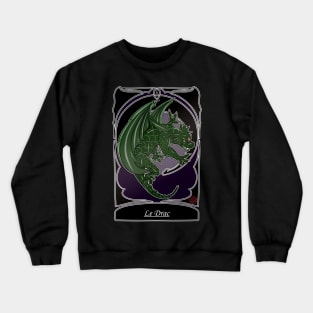 Le Drac - folklore Alpes Provence Auvergne Crewneck Sweatshirt